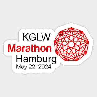 King Gizzard and the Lizard Wizard - Hamburg Marathon May 22, 2024 Sticker